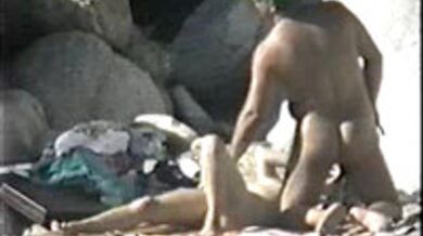 Amateur video - nudist beach