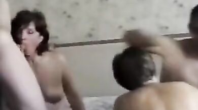swinger mature wife shared 1 group fun