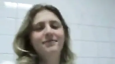 Quick fuck in the toilet