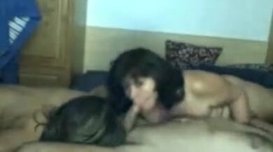 Mature homemade 3-some