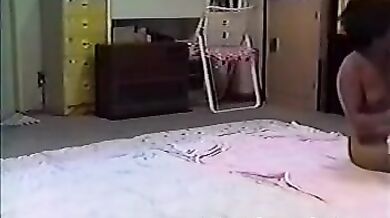 mature Japanese couple and threesome 3P