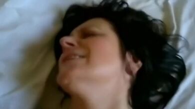 Horny aged brunette hair wife make fantastic fucking session sunday night,damn