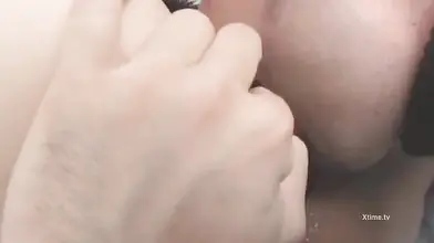 Mature sexy woman seduces a young boy