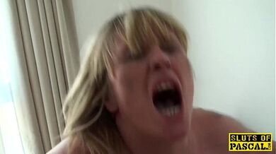 Granny's Rough Sex Session