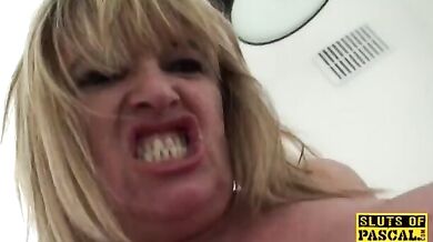 Granny's Rough Sex Session