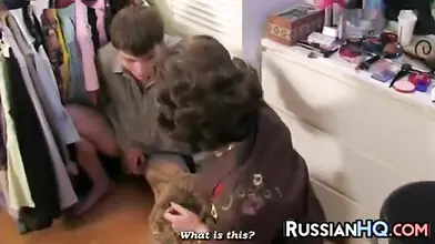 Mature Woman Rides Stepson