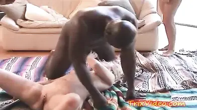 4 Grannys Enjoy a BBC Orgy