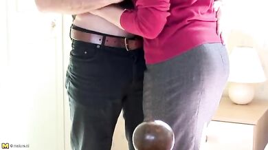 Mature Milf Seduces Young Stud