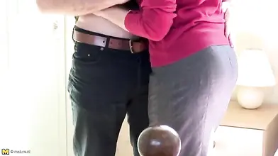 Mature Milf Seduces Young Stud