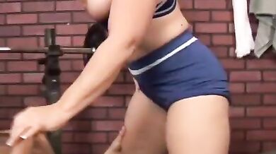 Stunning Mature Blonde Sucks Cock