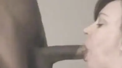 Granny Thrilled to Suck Her First BBC