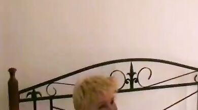 Blonde Housewife's Anal Threesome