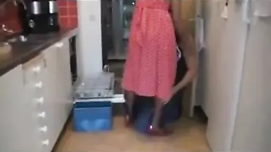 Slutty Granny Gets Laid by Plumber's Pipe