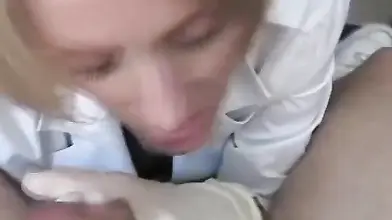 Blonde MILF Mom Fucks Doctor Son