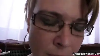 Mature Wife's Throat and Ass Banged