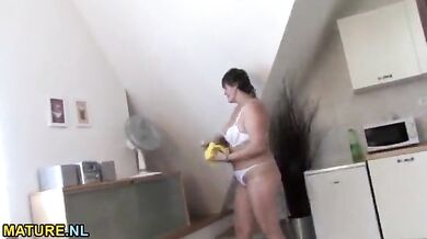 Mature Brunette Enjoys Smoking and Hardcore Sex