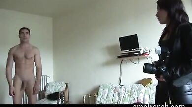 Mature Woman Enjoys Doggystyle with Younger Partner