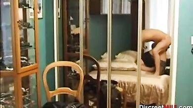 French Housewife's Kitchen Anal