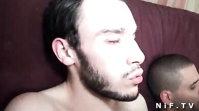 Busty French Amateur's Threesome