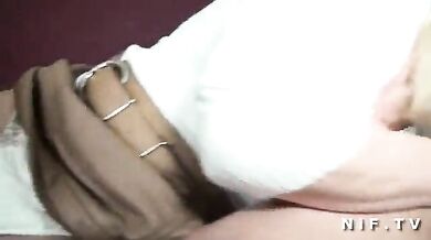 Busty French Amateur's Threesome