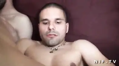 Busty French Amateur's Threesome