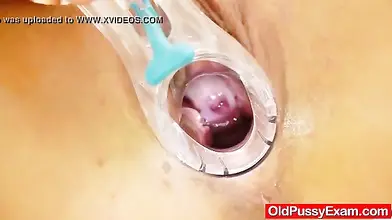 Ellen's Mature Pussy Exam