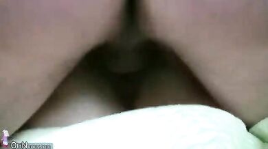 Granny Gives a Hot Blowjob