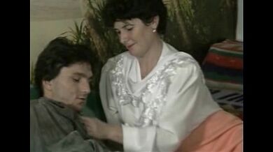 Hairy Mature German Oma Fucks Dude