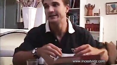 French Mother and Her Son