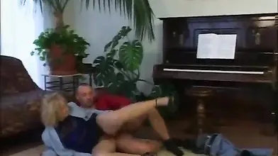 Granny Craves Pianist's Hard Cock