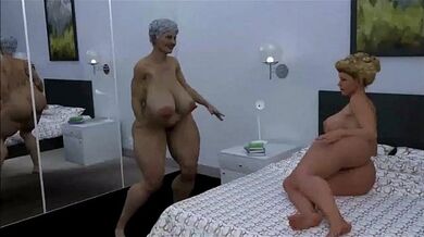 Thick Grannies Dance for Grandma Lovers