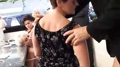 Dirty MILFs in an Orgy