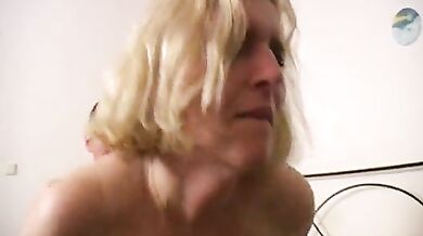 Mature Woman Enjoys Young Man