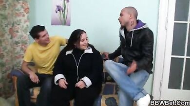 BBW Gets Picked Up and Fucked