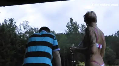 Neighbor's Tattooed Mature Seduction