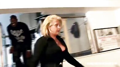 Mature Blonde Pays Rent