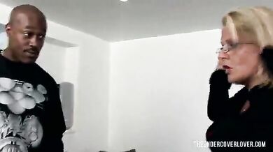 Mature Blonde Pays Rent