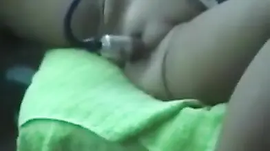 Wife's Naughty Car Masturbation