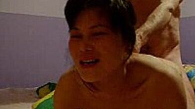 Thai Chick Screams for Facial