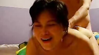 Thai Chick Screams for Facial