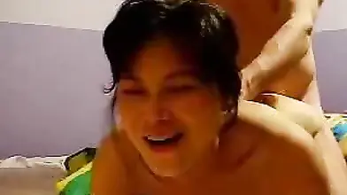 Thai Chick Screams for Facial