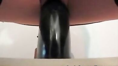 Mature Amateur Plays with Extreme Toys