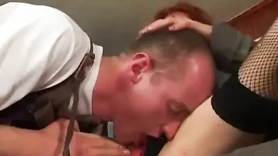 Redheaded Granny's Anal Adventure