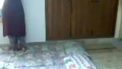 Arab Brunette's Intimate Webcam Session