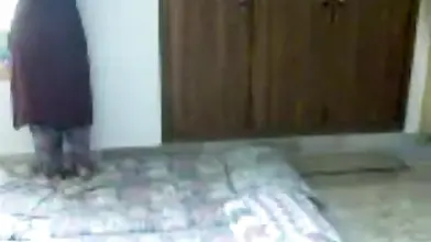 Arab Brunette's Intimate Webcam Session