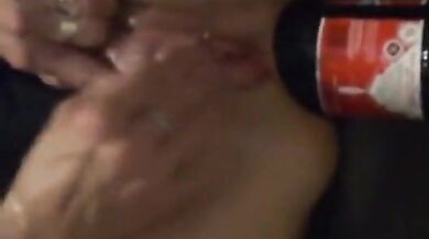 Mature Woman Toys Her Asshole