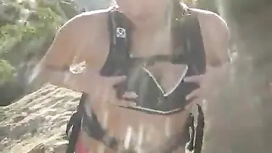 Couple's Steamy Outdoor Encounter