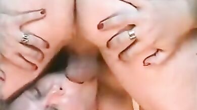 Wife's 69 Session Leads to Cum in Mouth