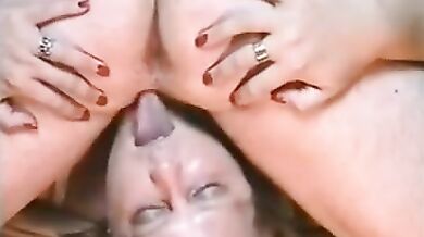 Wife's 69 Session Leads to Cum in Mouth