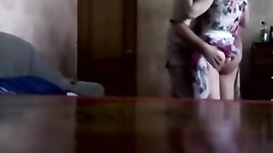 Russian Wife Cheats with Lover